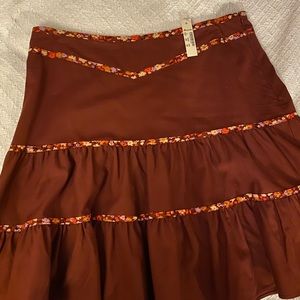 Madewell Tiered Mini Skirt